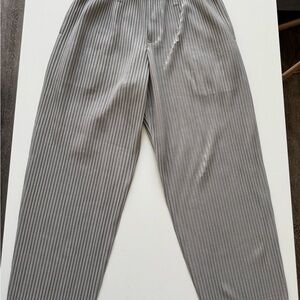 HOMME PLISSÉ ISSEY MIYAKE - Grey Tailored Pleated Trousers - Size: 36